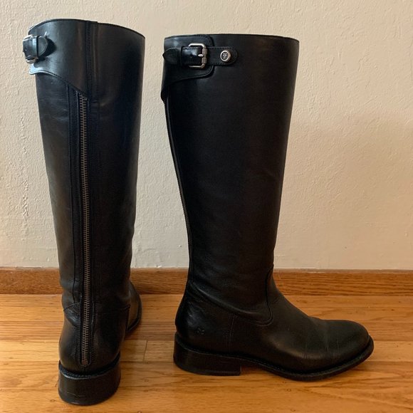 frye jayden buckle back zip